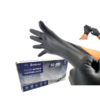 BLACK NITRILE GLOVES 10mil - Detroitdiamondtools