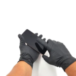 BLACK NITRILE GLOVES 10mil - Detroitdiamondtools
