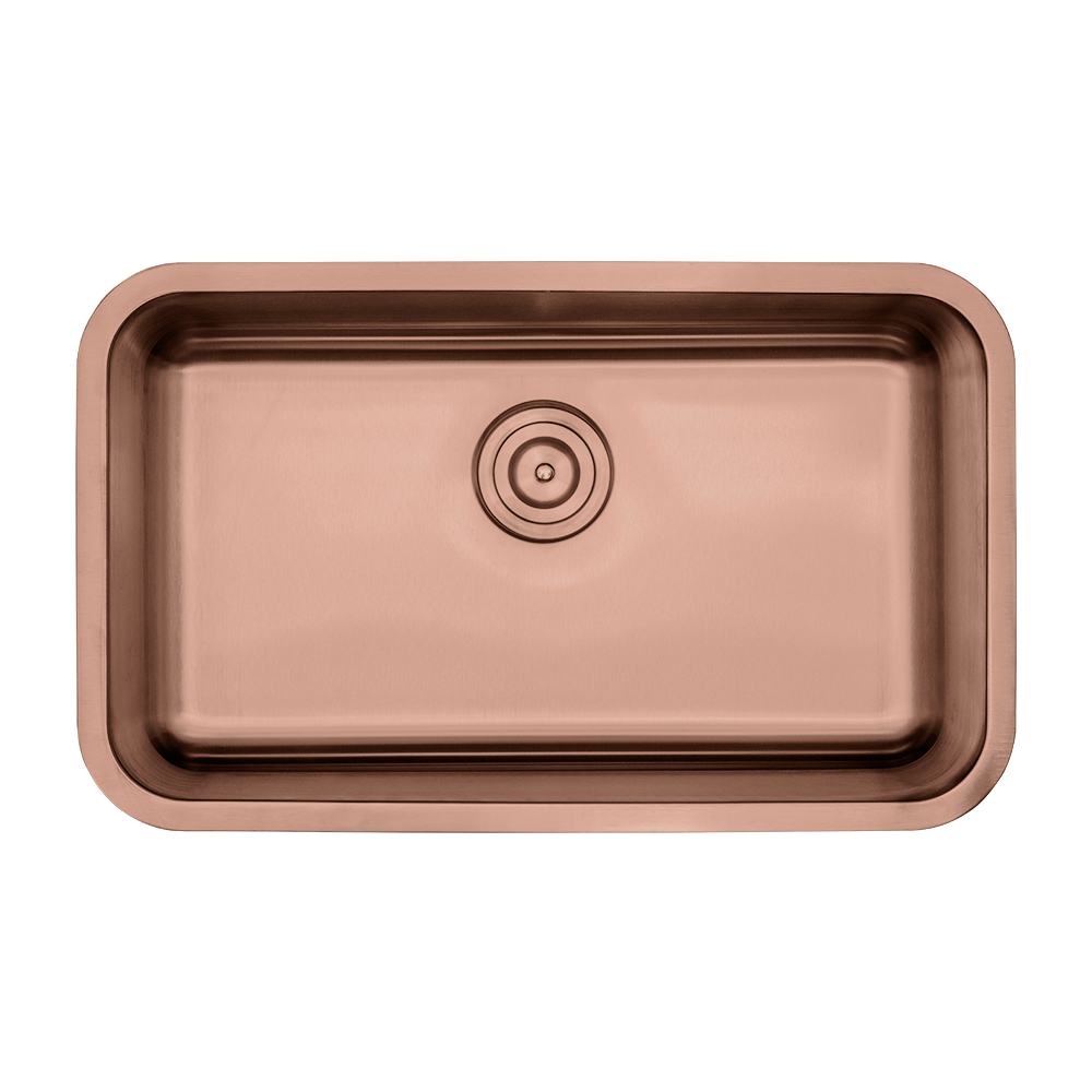 28" STAINLESS STEEL SINGLE BOWL KITCHEN SINK - Detroitdiamondtools