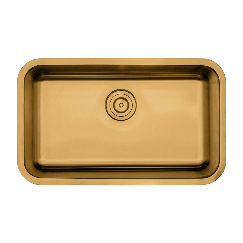 28" STAINLESS STEEL SINGLE BOWL KITCHEN SINK - Detroitdiamondtools