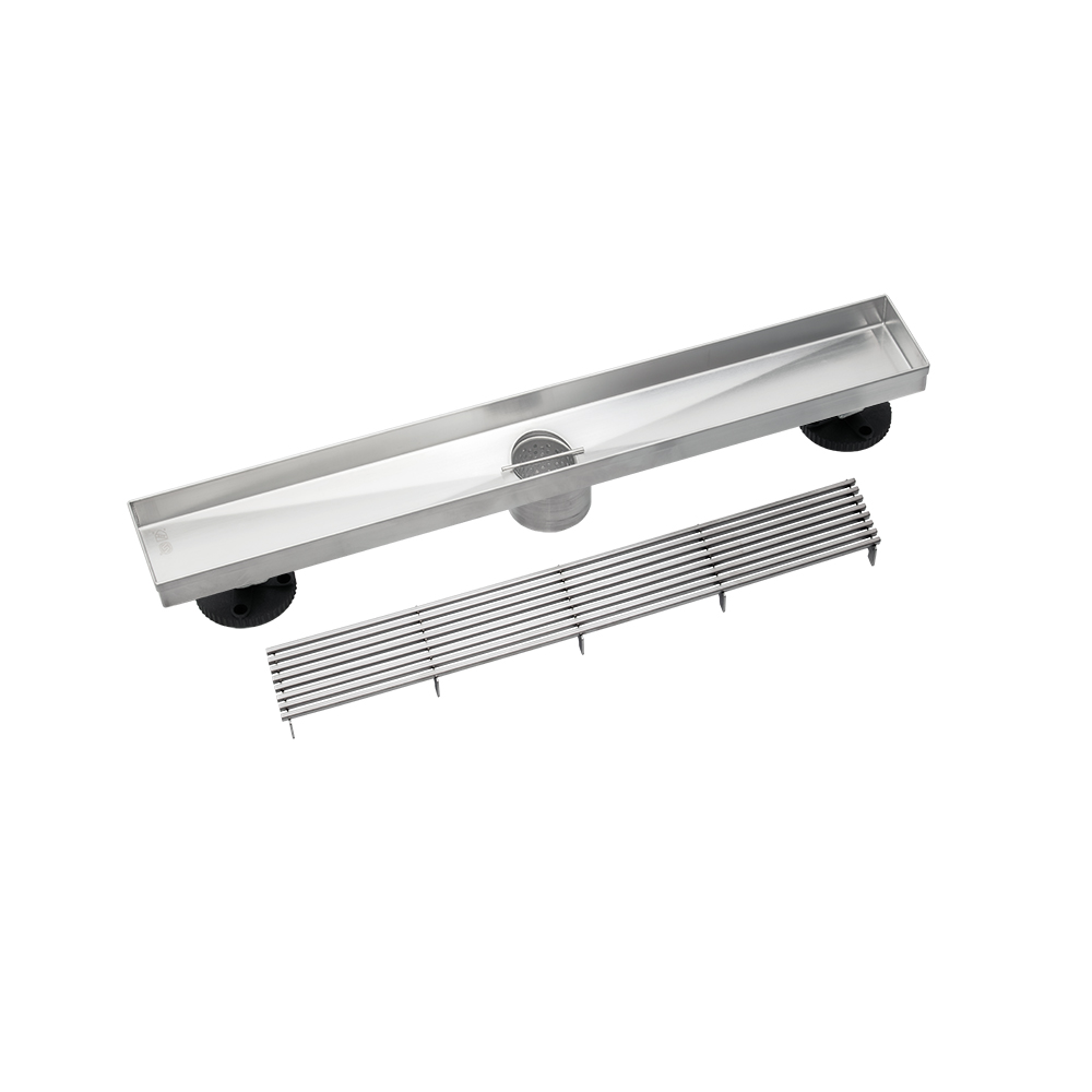 LINEAR SHOWER DRAIN - BAR DESIGN - Detroitdiamondtools