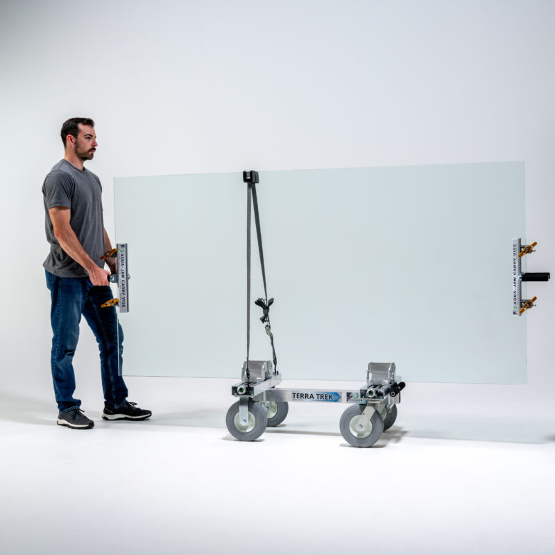 OMNI CUBED TERRA TREK™ GLASS CART - detroitdiamondtools