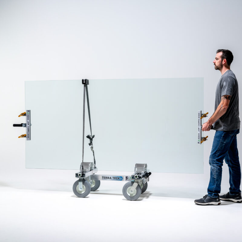 OMNI CUBED TERRA TREK™ GLASS CART - detroitdiamondtools
