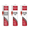 SENTA 100% RTV SILICONE SEALANT - TRANSLUCENT WHITE - CLEAR - WHITE - Detroitdiamondtools