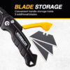 KOMELON FOLDING UTILITY KNIFE - Cutter knife - Detroitdiamondtools