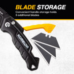 KOMELON FOLDING UTILITY KNIFE - Cutter knife - Detroitdiamondtools