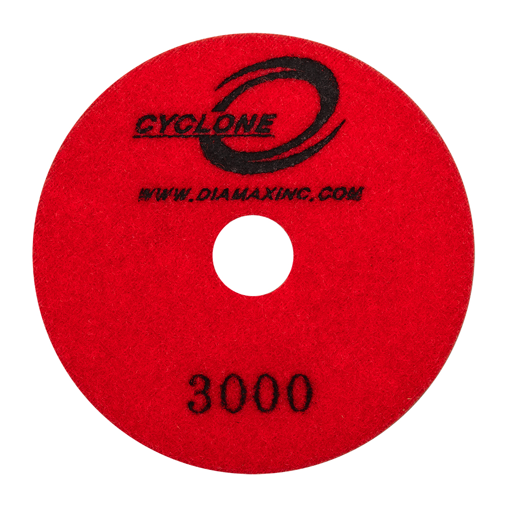 cyclone polishing pads