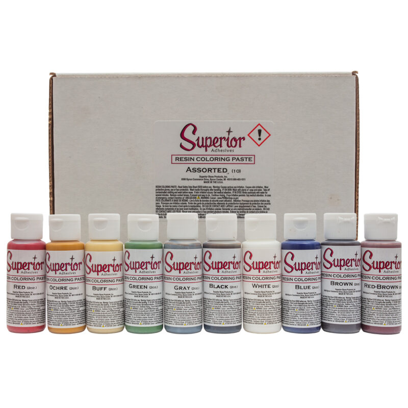 SUPERIOR COLORING RESIN PASTES - Detroitdiamondtools