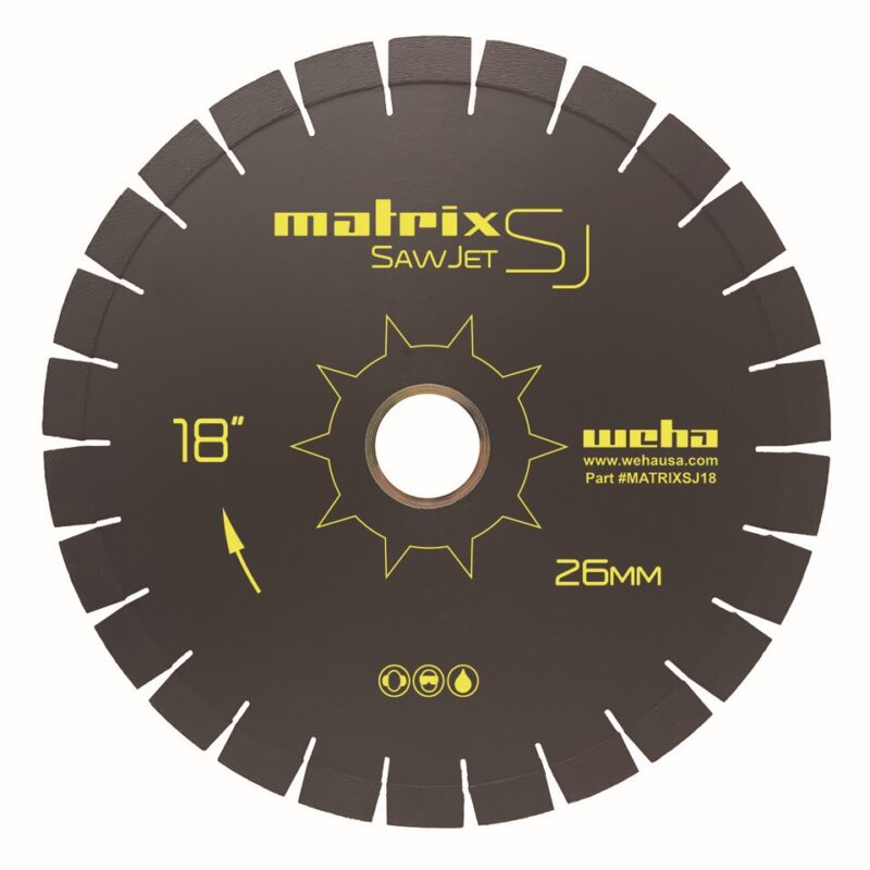 16" Matrix SJ SawJet Blade 26mm