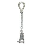 Swivel Shackle with Chain - detroitdiamondtools