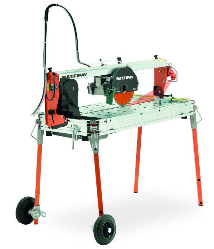 BATTIPAV CLASS PLUS 51" RAIL TILE SAW - Detroitdiamondtools