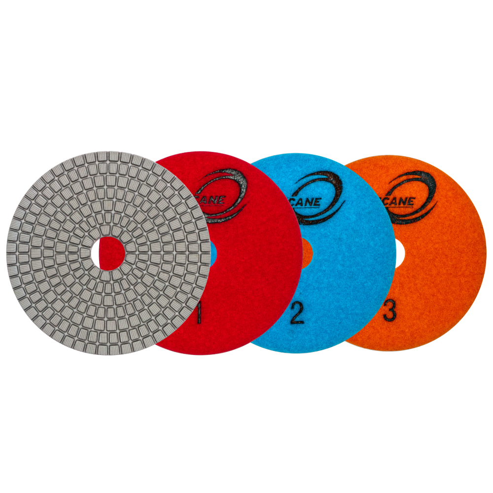 hurricane es step 123-1 HURRICANE ES WHITE 3 STEP POLISHING SYSTEM - Detroitdiamondtools