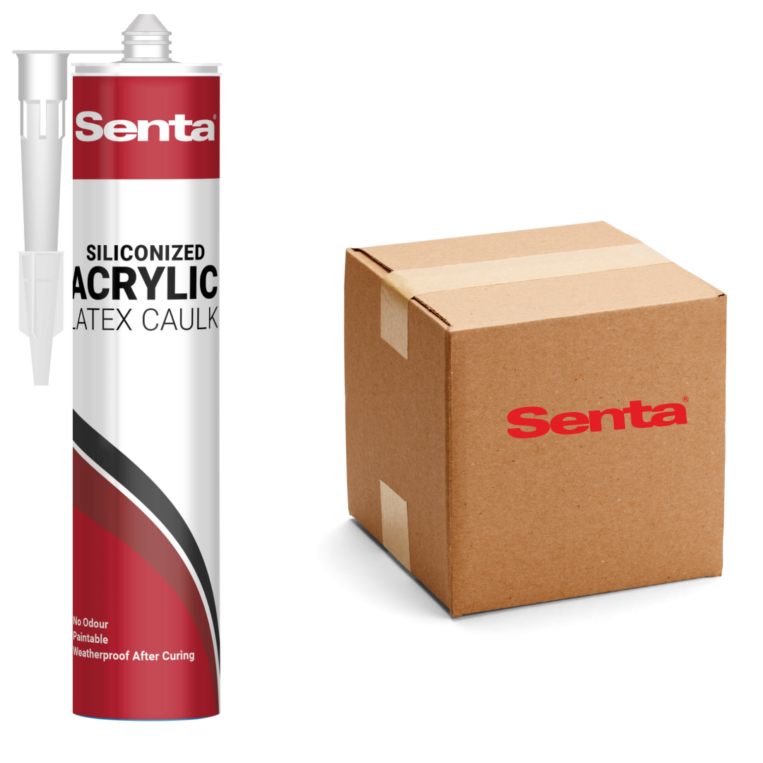 SENTA SILICONIZED ACRYLIC LATEX CAULK - Detroitdiamondtools