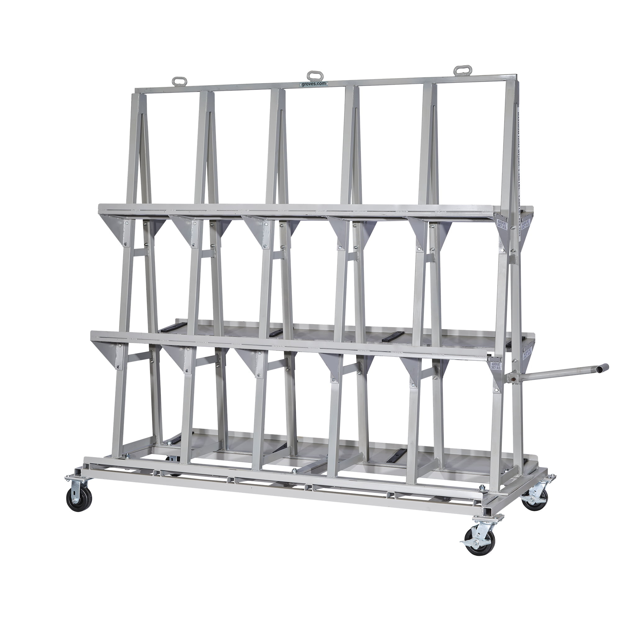 HEAVY DUTY BACKSPLASH CART - HDBSC8472 - Detroitdiamondtools