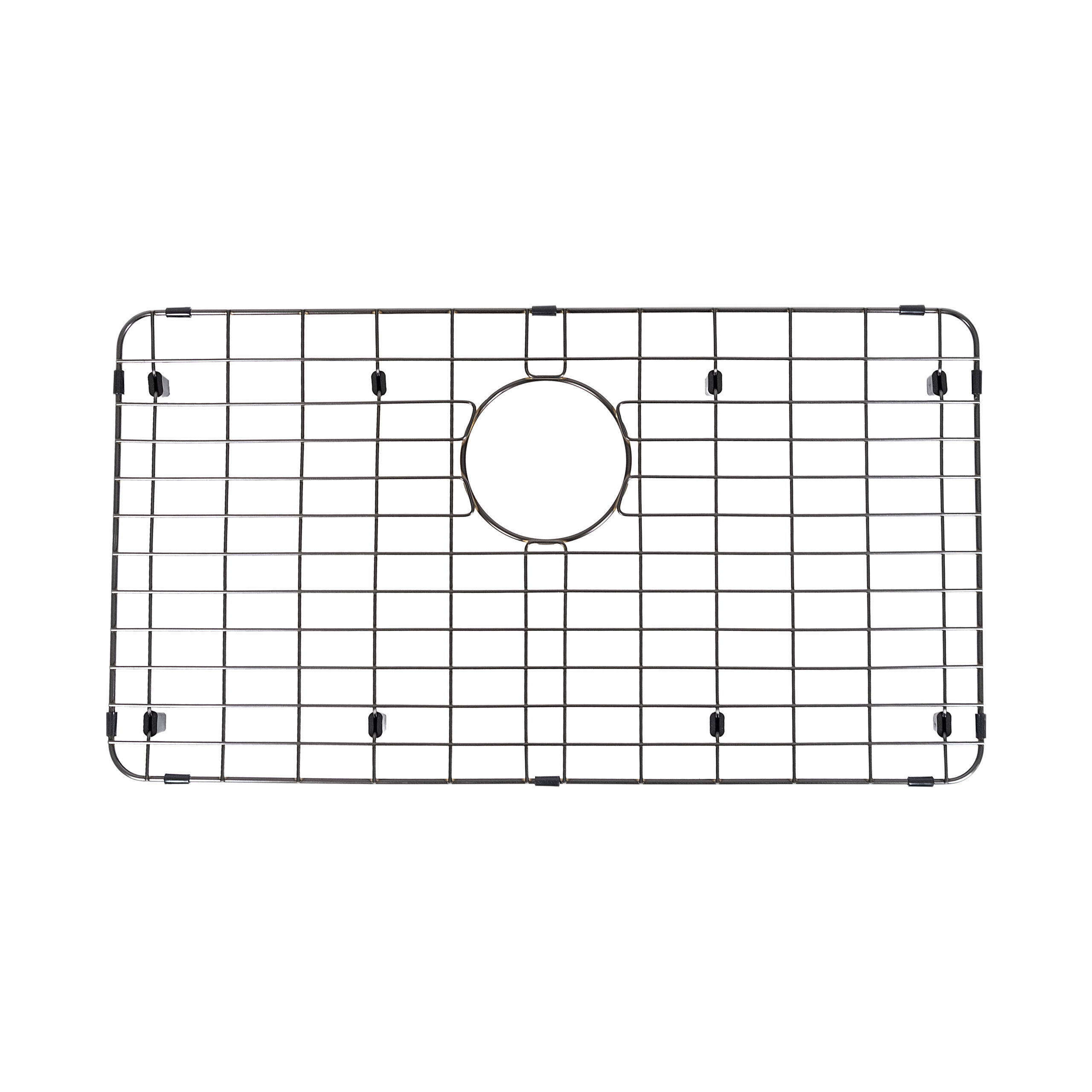 _0002s_0011_D28 Black Stainless Steel Single Bowl Sink Grid