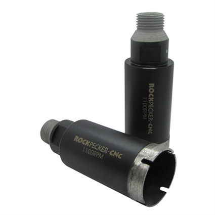 WEHA ROCKPECKER CNC CORE BIT 1/2 GAS (SIZES 1-1/4" - 3") - Detroitdiamondtools