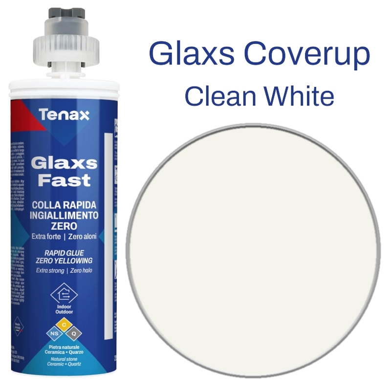 1RGLAXSCCLEANWHITE - TENAX GLAXS CLEAN WHITE 215 ML 2:1