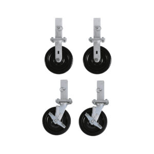 HEAVY-DUTY TRANSPORT RACK CASTER KIT - Detroitdiamondtools