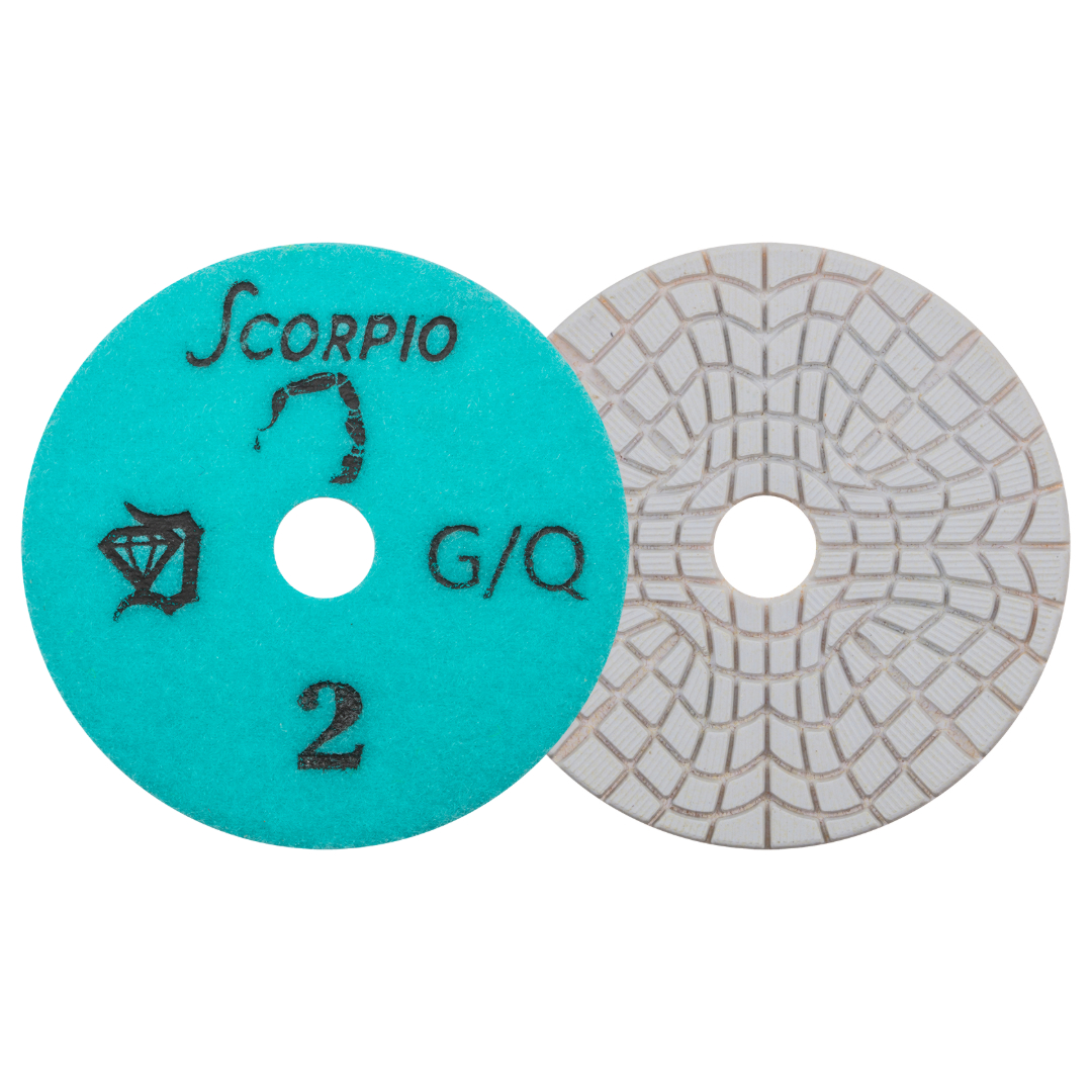 SCORPIO THREE STEP POLISHING PADS - Detroitdiamondtools