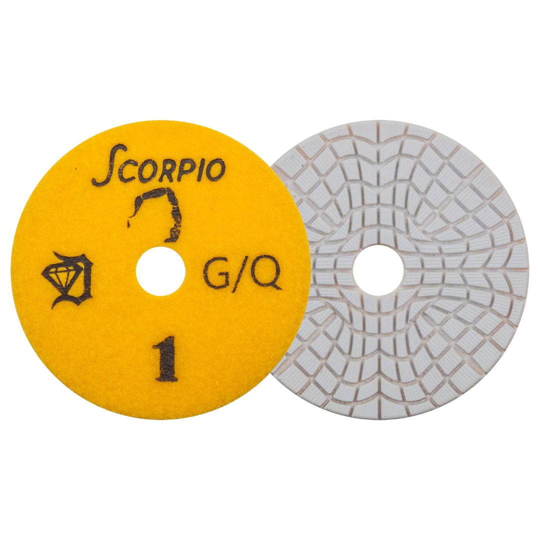 SCORPIO THREE STEP POLISHING PADS - Detroitdiamondtools