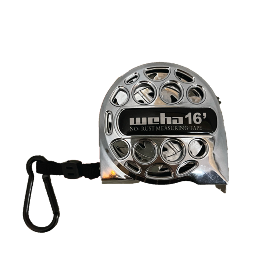 weha16 x 1' Stainless Steel WaterProof Tape Measure