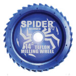 SPIDER™ 14″ TEFLON MILLING WHEEL - Detroitdiamondtools