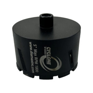 cyclone 5in Wet Core bit - Detroitdiamondtools