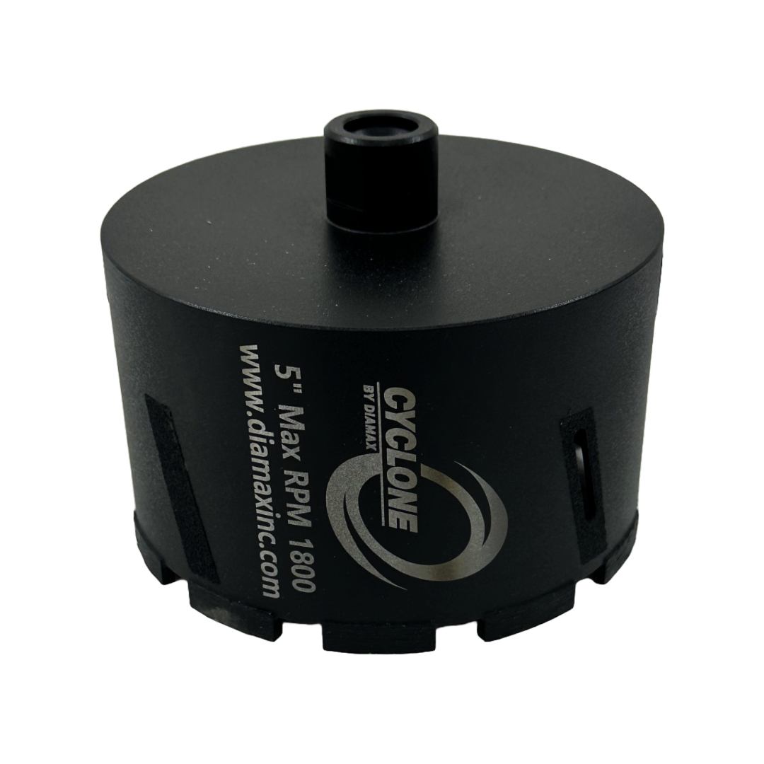 cyclone 5in Wet Core bit - Detroitdiamondtools