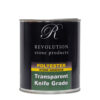 REVOLUTION TRANSPARENT POLYESTER KNIFE GRADE REVOLUTION TRANSPARENT POLYESTER KNIFE GRADE