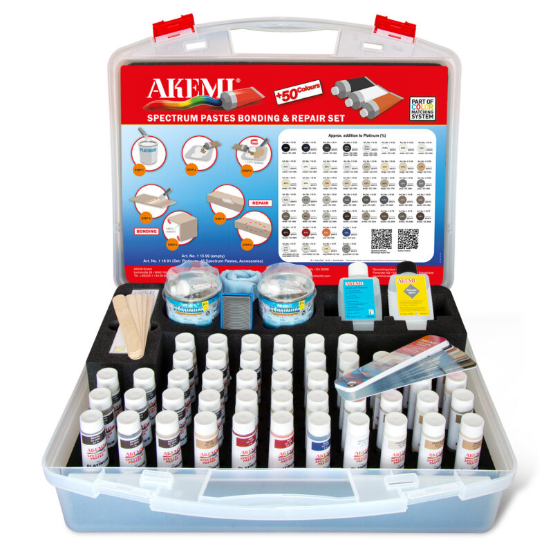 Akemi Spectrum Pastes Set - color matching kit - Detroitdiamondtools