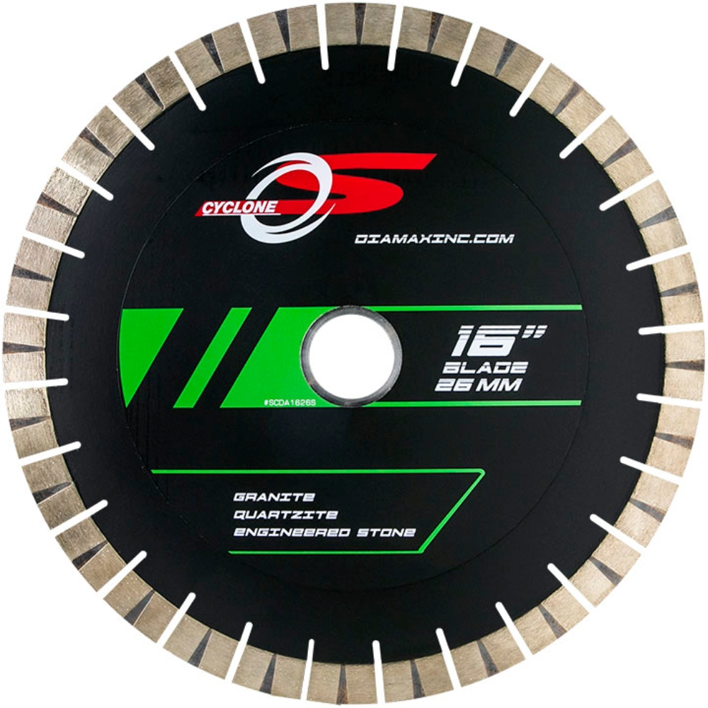 CYCLONE S SILENT CORE REINFORCED BLADE - Detroitdiamondtools