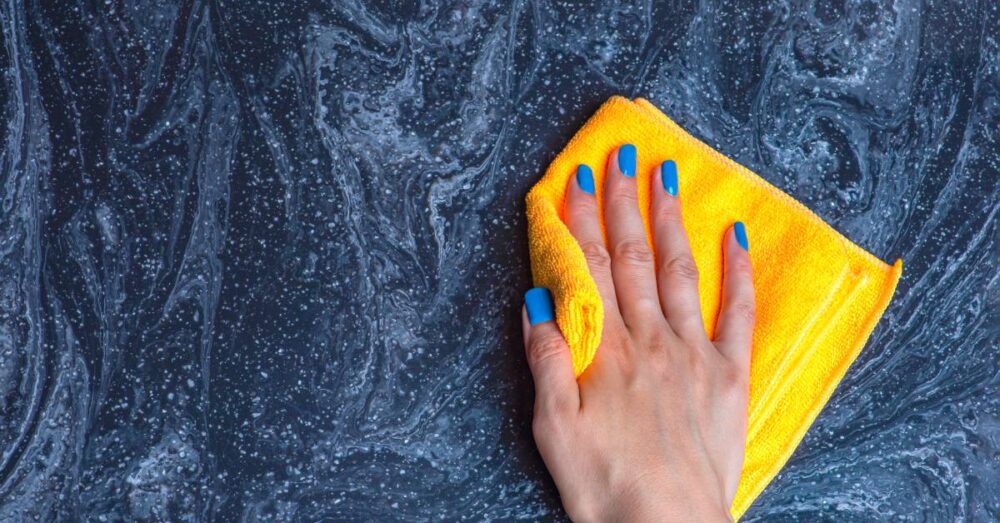 mistakes to avoid when cleaning stone countertops - countertops - stone countertops - natural stone countertops - detroitdiamondtools