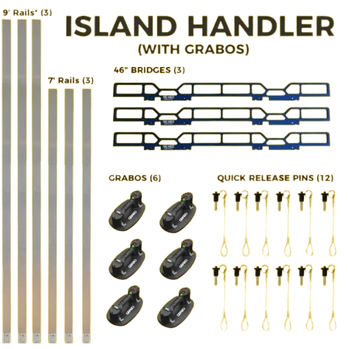 No Lift System Island Handler - IH - Detroitdiamondtools