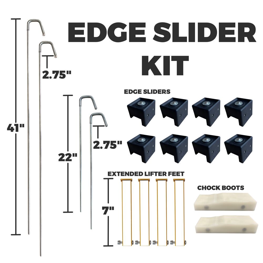 NO LIFT SYSTEM EDGE SLIDER KIT - Detroitdiamondtools