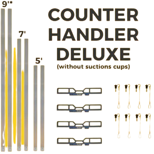 No Lift System Counter Handler Deluxe W/O Grabos - Detroitdiamondtools