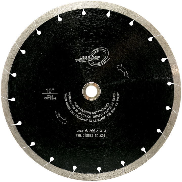 Cyclone Continuous Rim Blade - Detroitdiamondtools