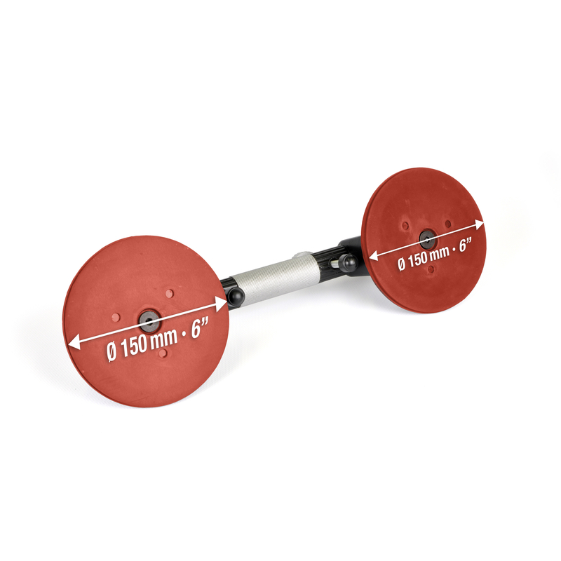 Montolit vt-300 Double Suction Cup Seam Setter - Detroitdiamondtools