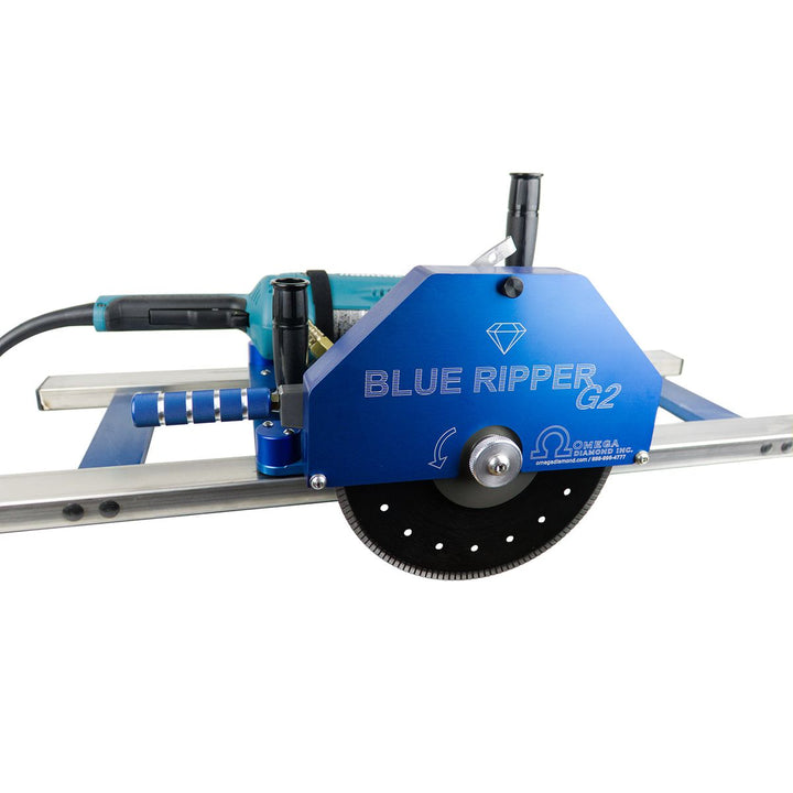 Blue Ripper G2 Rail Saw - Omega Diamond Inc - Detroitdiamondtools