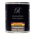 REVOLUTION TRANSPARENT POLYESTER KNIFE GRADE - Quart