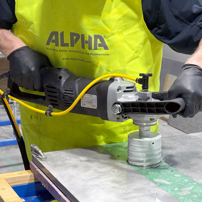 ALPHA ECG-900 WET HS GRINDER - Detroitdiamondtools