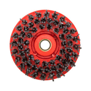 DDT 4" SILICON CARBIDE ANTIQUE BRUSHES 5/8 - 11 THREAD - Detroitdiamondtools