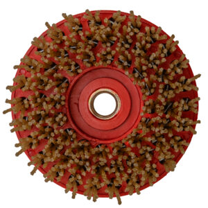 DDT 4" DIAMOND ANTIQUING BRUSH 5/8 - 11 THREAD - Detroitdiamondtools