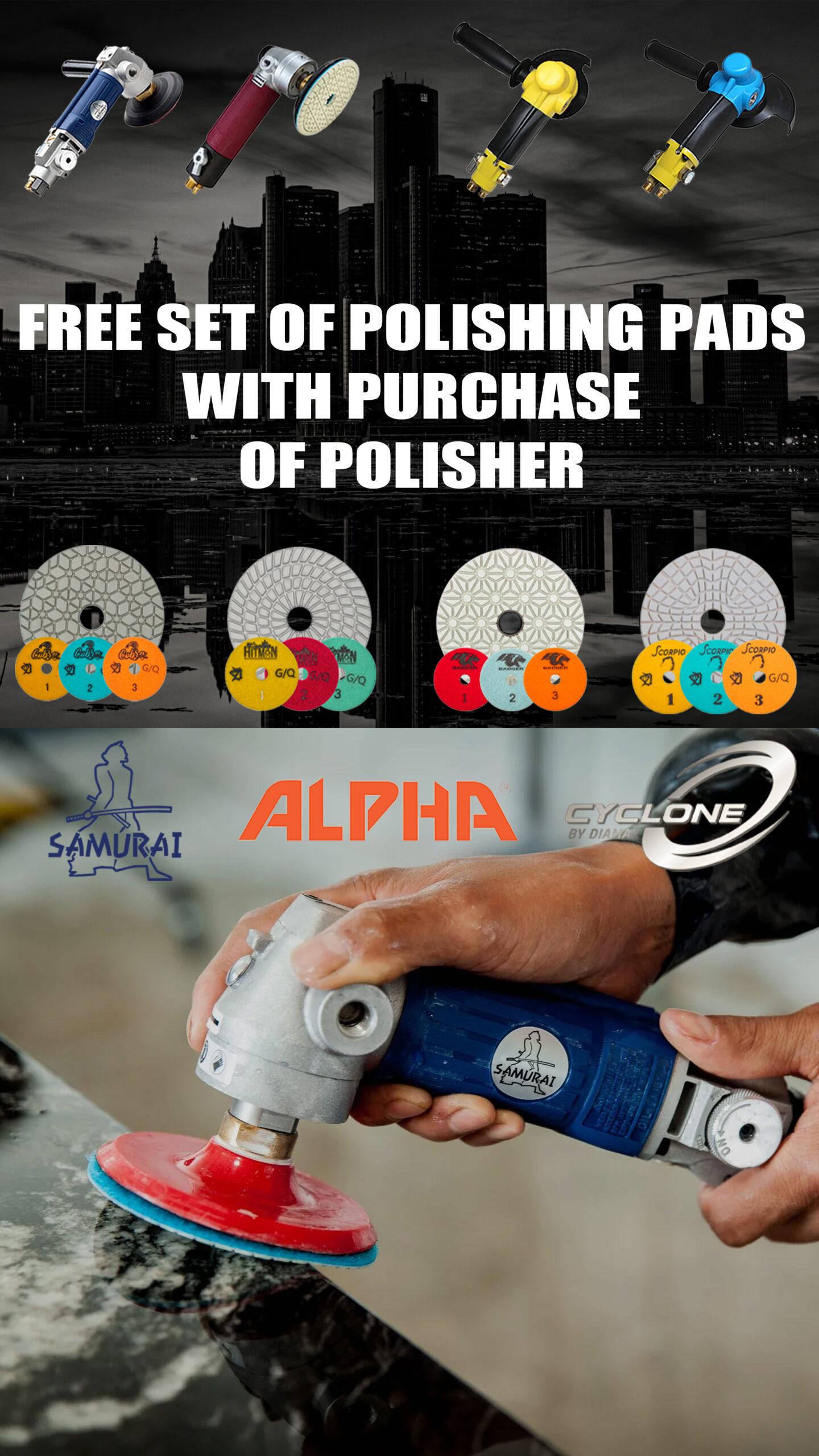 Polisher Banner Mobile