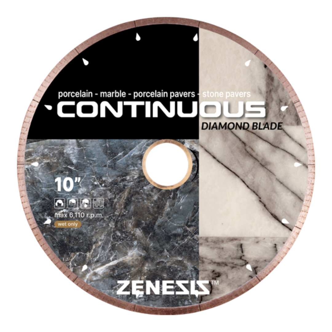 ZENESIS™ CONTINUOUS RIM BLADE FOR PORCELAIN PAVERS - Detroitdiamondtools
