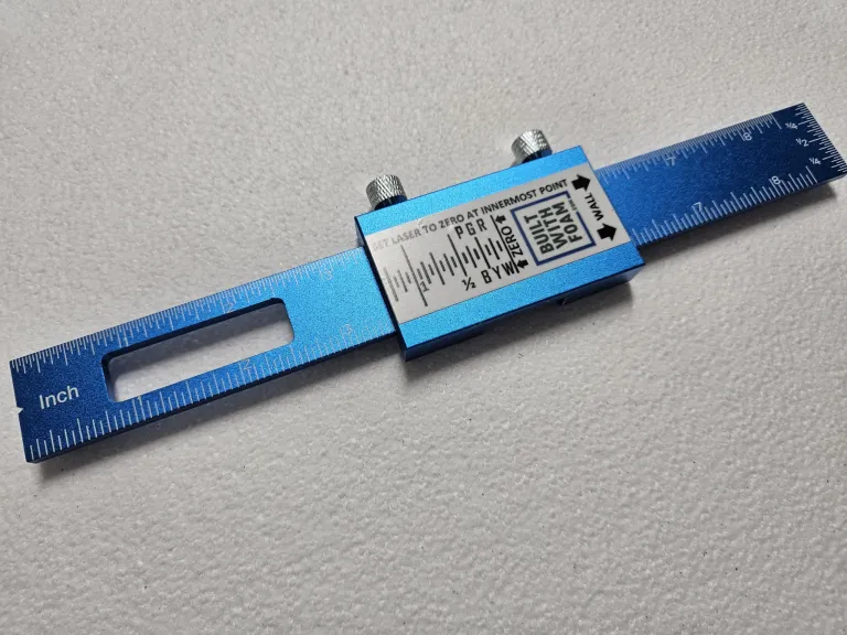 Built With Foam Depth Gauges