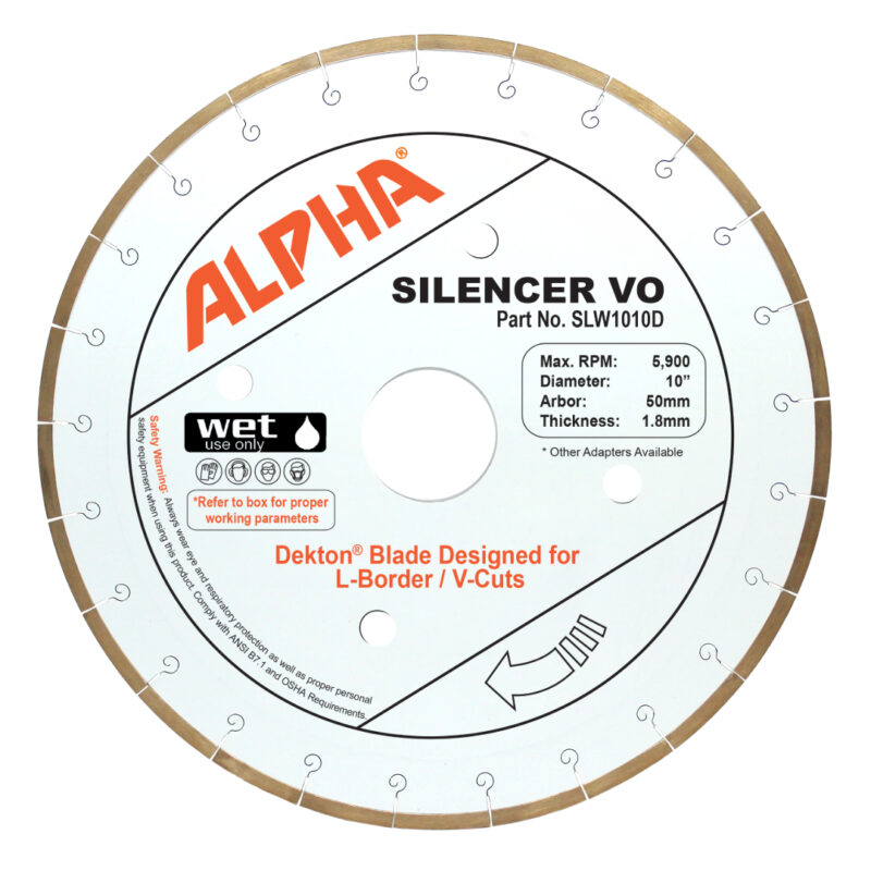 ALPHA SILENCER III FOR DEKTON® - detroitdiamondtools