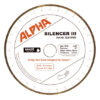 ALPHA SILENCER III FOR DEKTON® - detroitdiamondtools