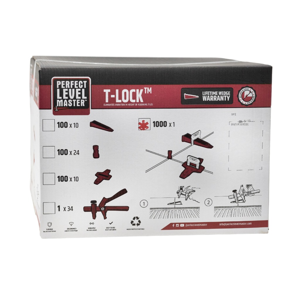 T-LOCK wedges PERFECT LEVEL MASTERS - detroitdiamondtools