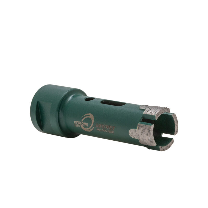 Cyclone QZT Dry Wet core bit