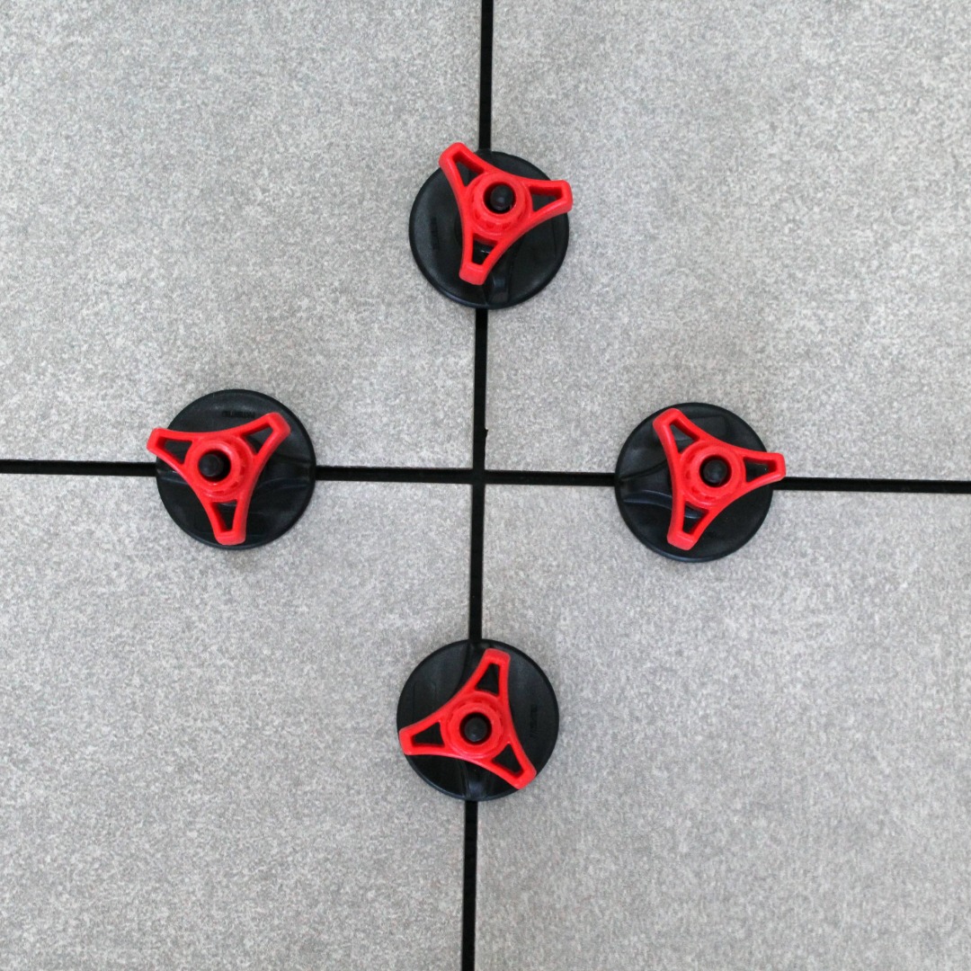 RTC LEVEL HEADS-4 (2) Spin Doctor Level Head Reusable Leveling System - detroitdiamondtools